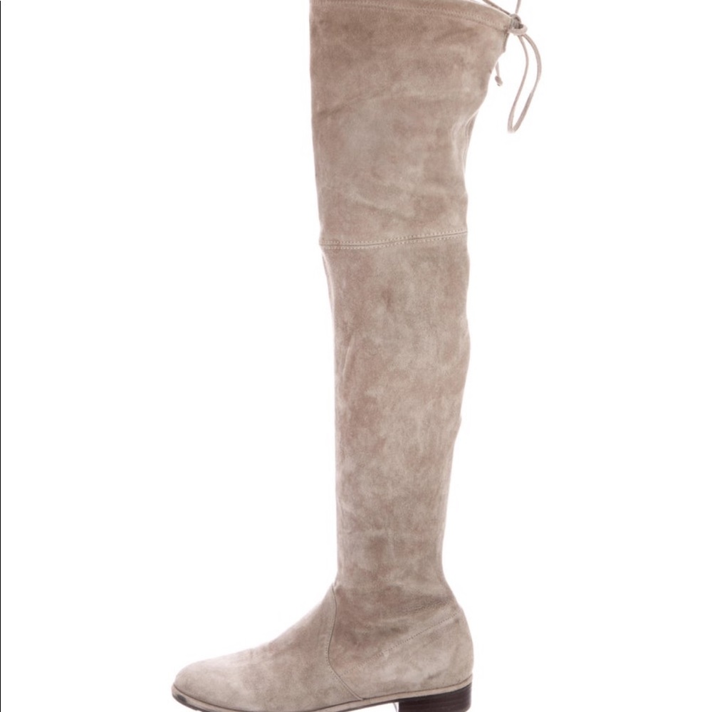 Stuart Weitzman Suede Over-The-Knee Boots